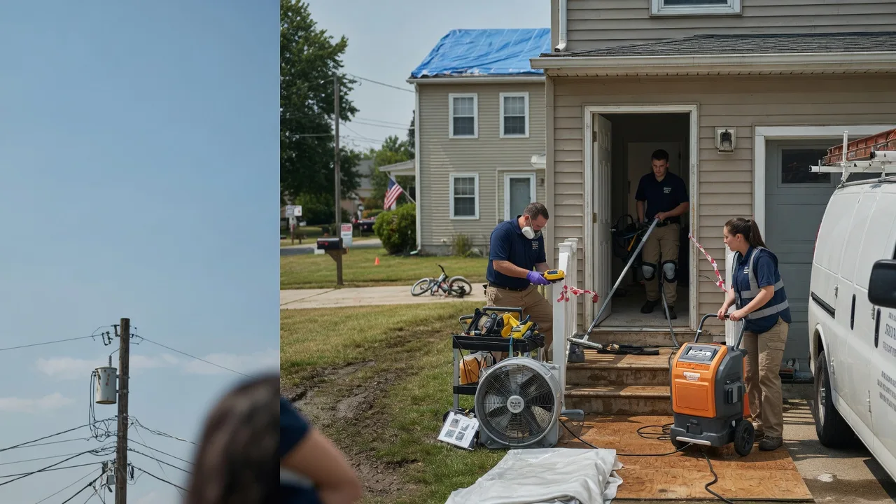 Water Damage Repair in Minster, OH near me